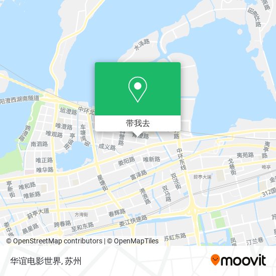 华谊电影世界地图