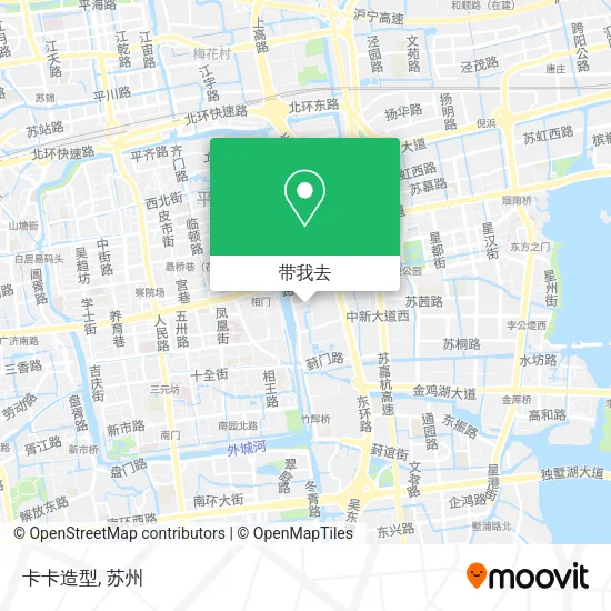 卡卡造型地图