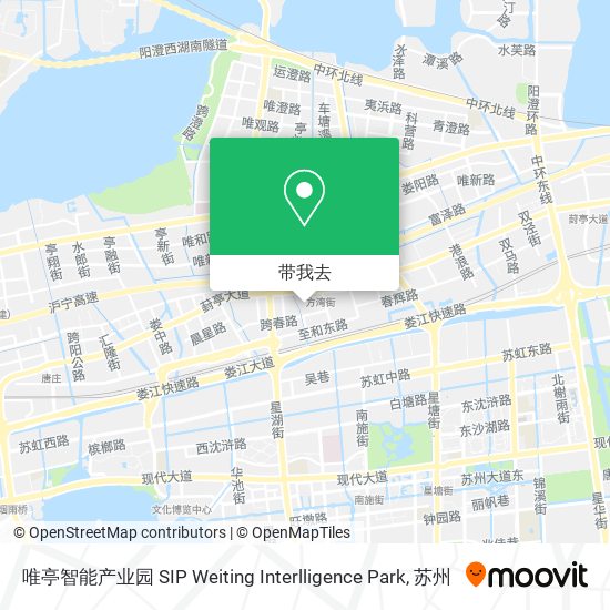 唯亭智能产业园 SIP Weiting Interlligence Park地图