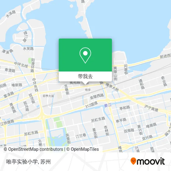 唯亭实验小学地图