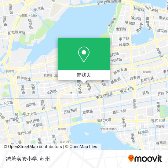 跨塘实验小学地图