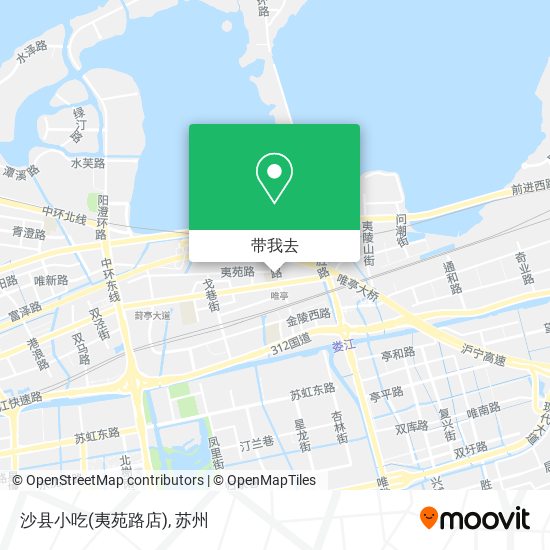 沙县小吃(夷苑路店)地图