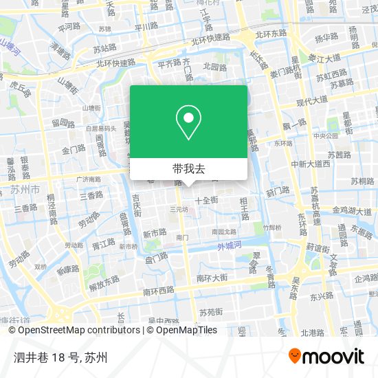 泗井巷 18 号地图