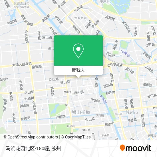 马浜花园北区-180幢地图