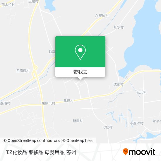 T.Z化妆品 奢侈品 母婴用品地图