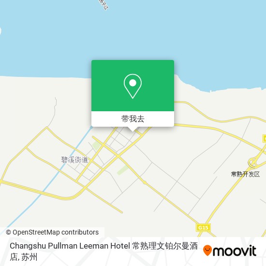 Changshu Pullman Leeman Hotel 常熟理文铂尔曼酒店地图