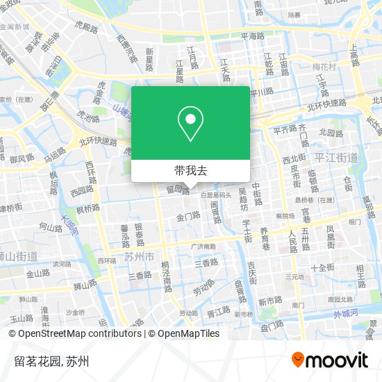 留茗花园地图