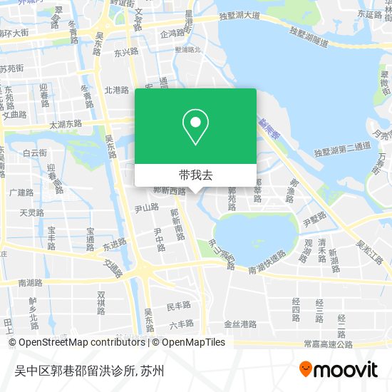 吴中区郭巷邵留洪诊所地图