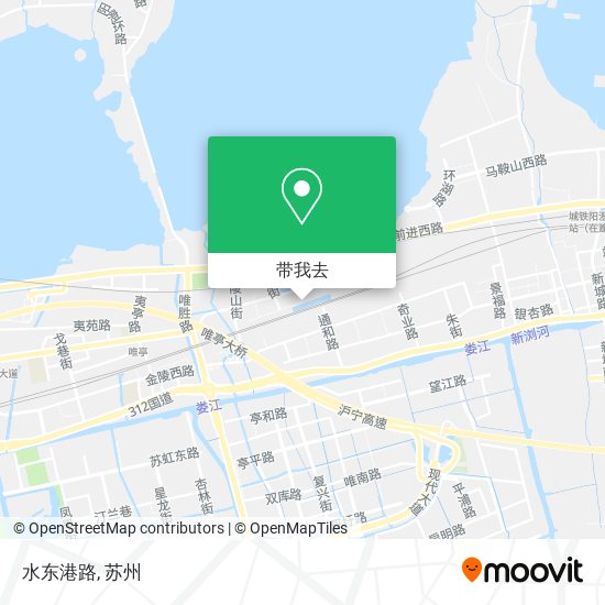 水东港路地图