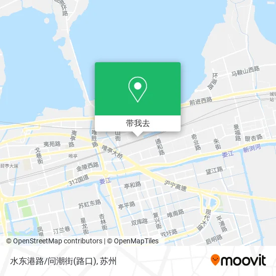 水东港路/问潮街(路口)地图