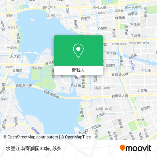水墨江南寄澜园30栋地图