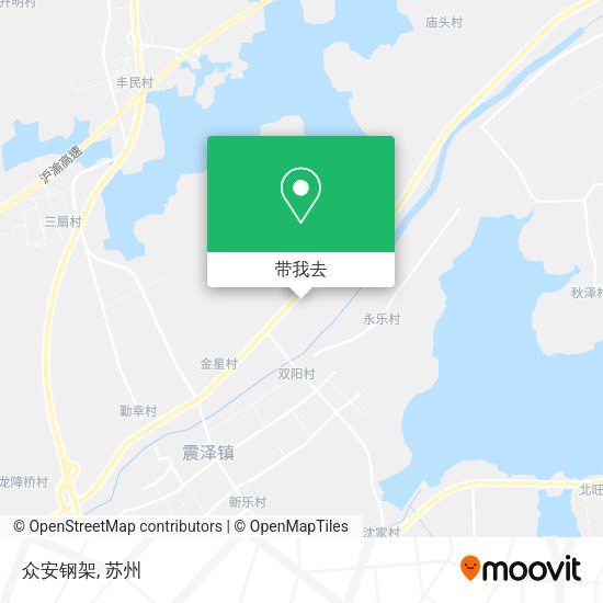 众安钢架地图