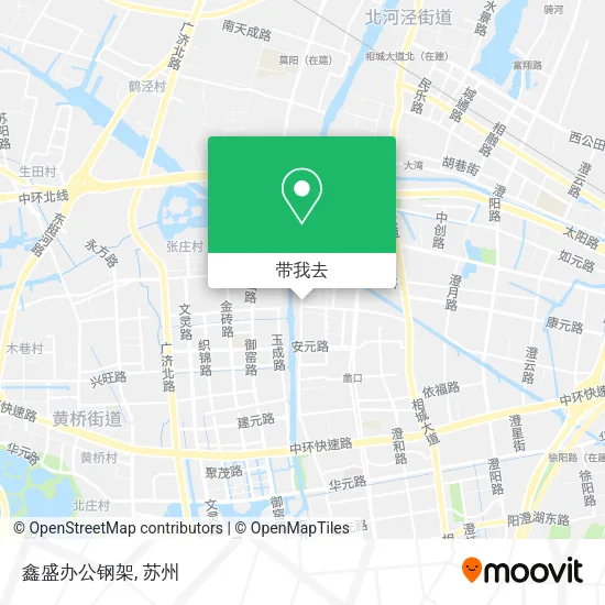 鑫盛办公钢架地图