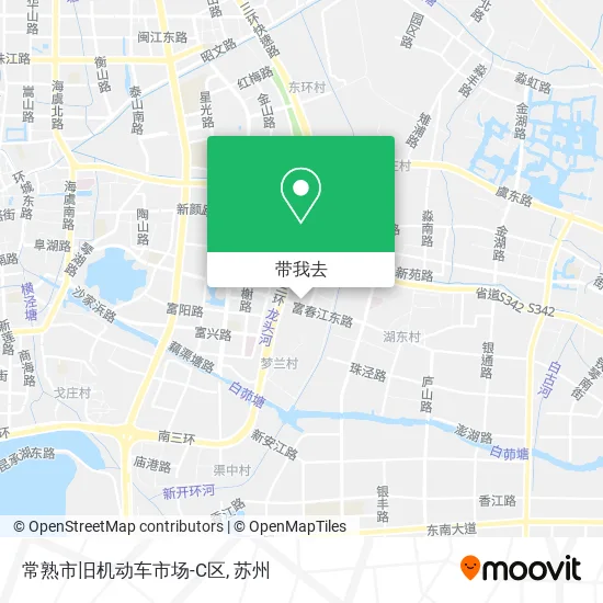 常熟市旧机动车市场-C区地图