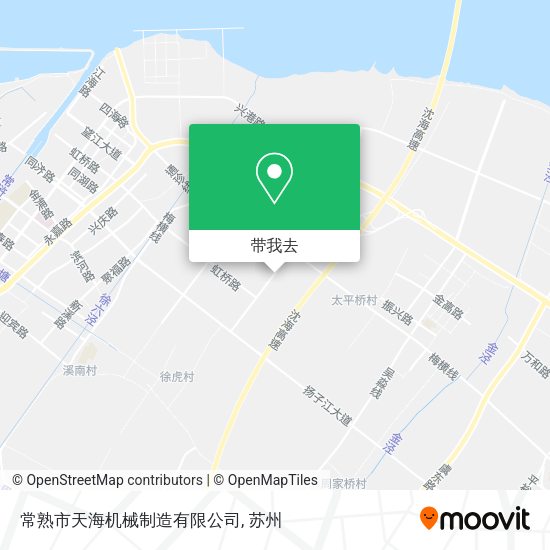 常熟市天海机械制造有限公司地图