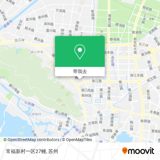 常福新村一区27幢地图