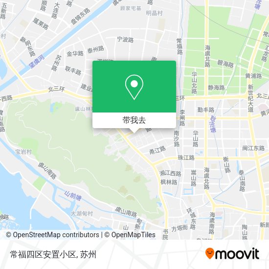 常福四区安置小区地图