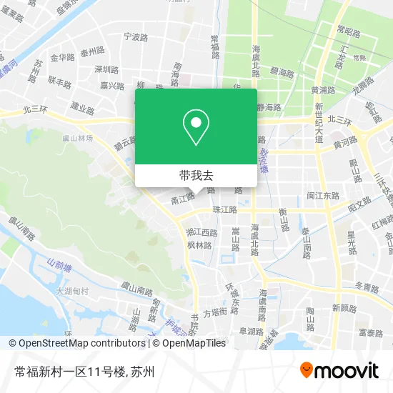 常福新村一区11号楼地图