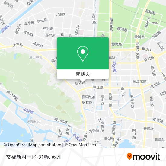 常福新村一区-31幢地图