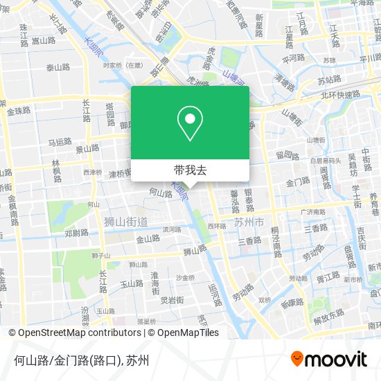 何山路/金门路(路口)地图