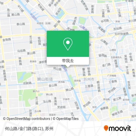 何山路/金门路(路口)地图