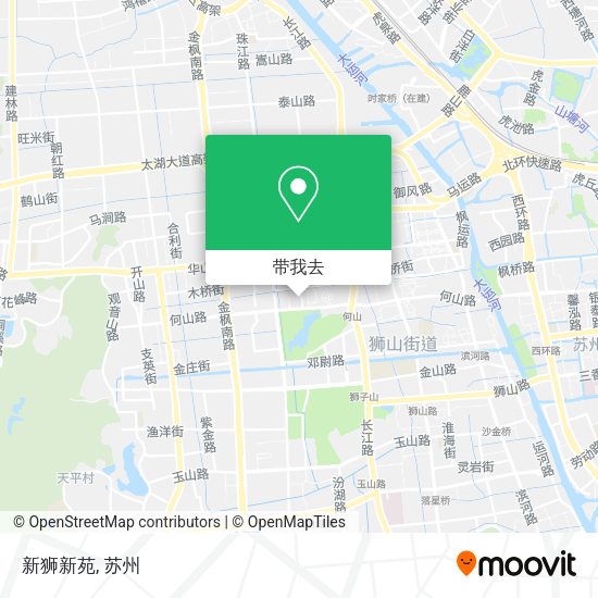 新狮新苑地图