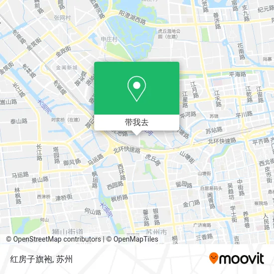 红房子旗袍地图