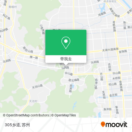 305乡道地图