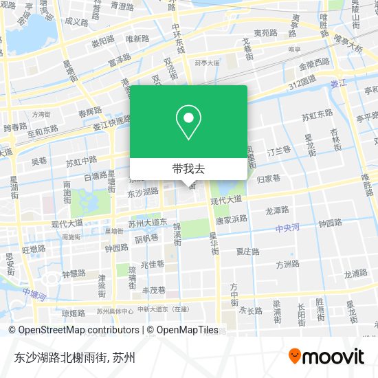东沙湖路北榭雨街地图
