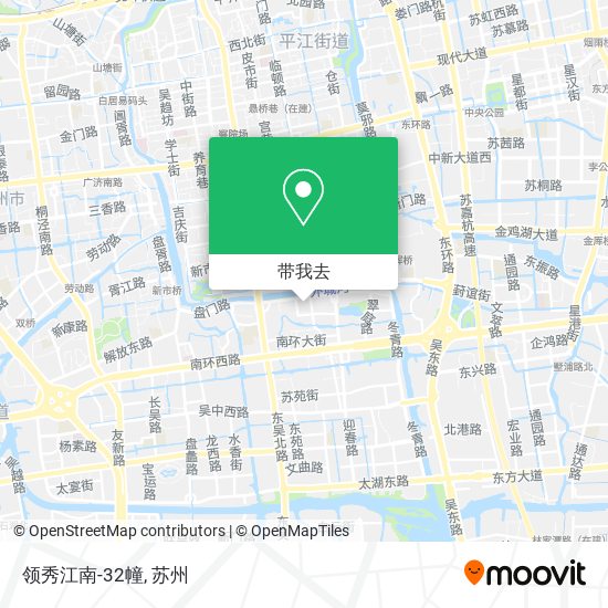 领秀江南-32幢地图