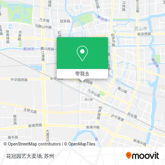 花冠园艺大卖场地图