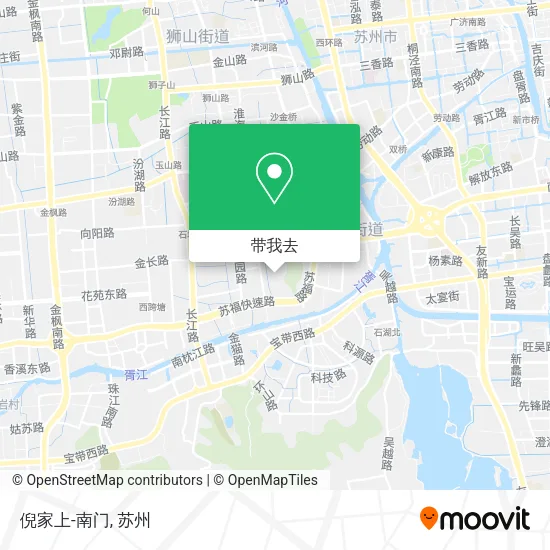 倪家上-南门地图