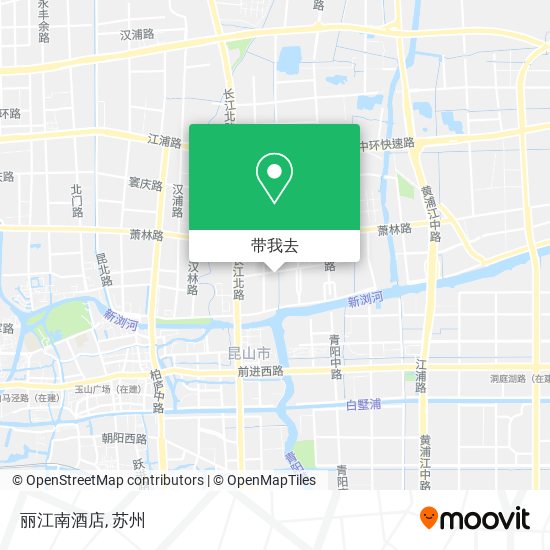 丽江南酒店地图