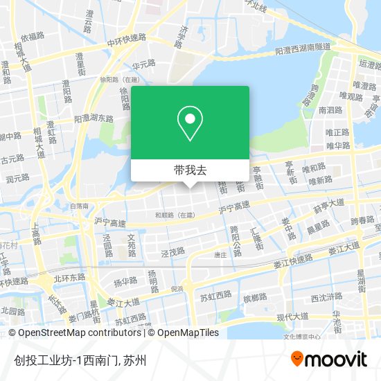 创投工业坊-1西南门地图