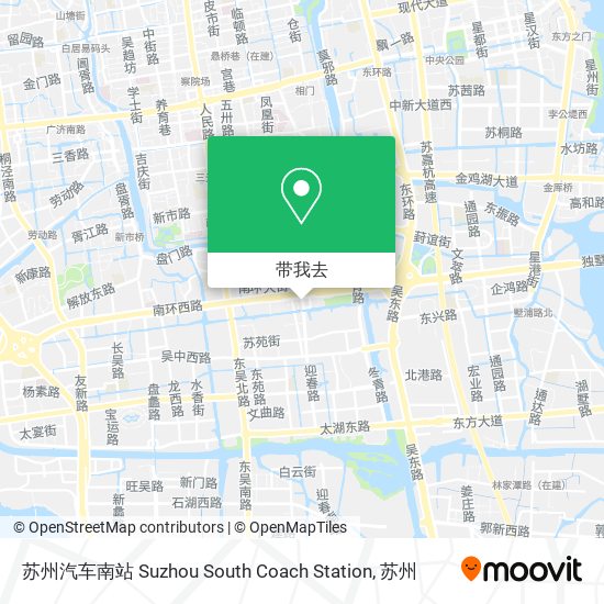 苏州汽车南站 Suzhou South Coach Station地图