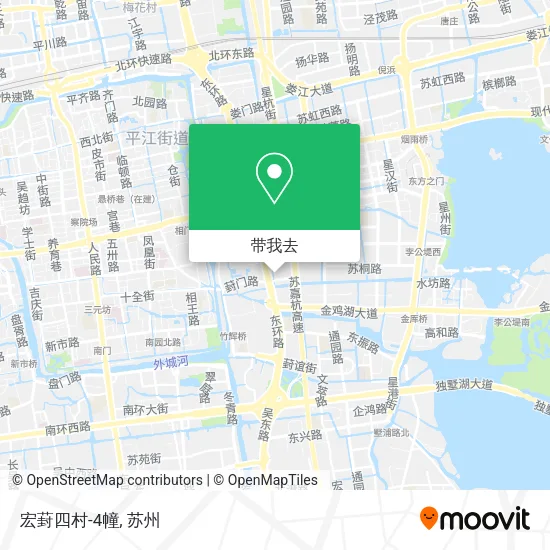 宏葑四村-4幢地图