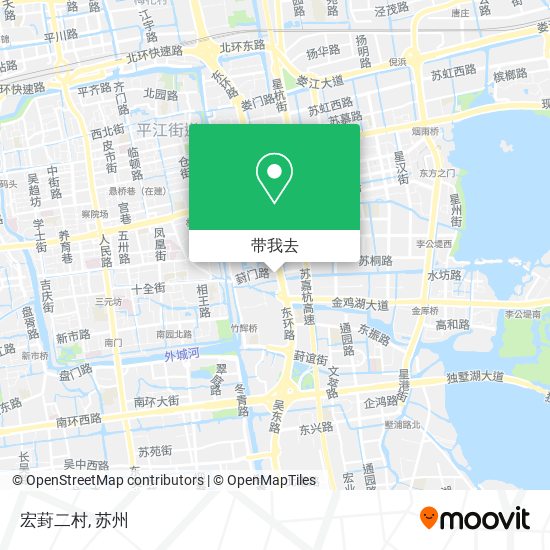 宏葑二村地图