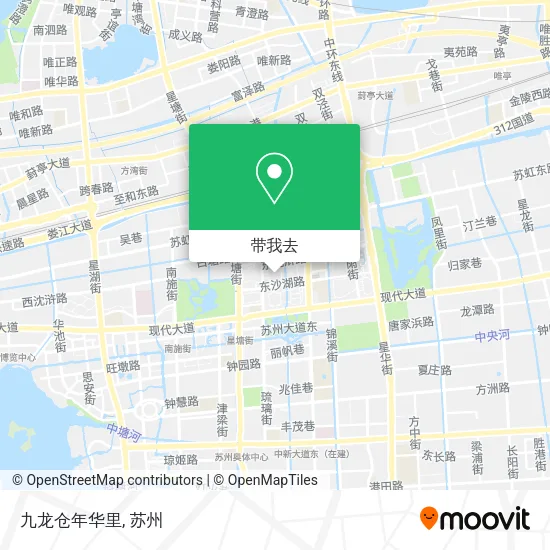 九龙仓年华里地图