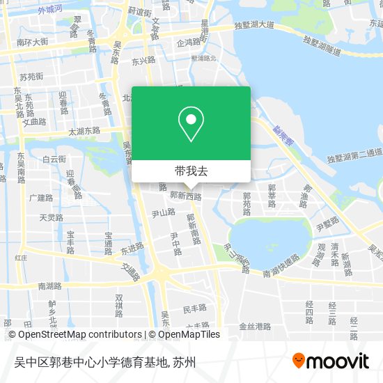 吴中区郭巷中心小学德育基地地图
