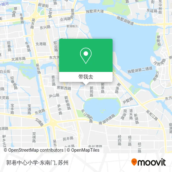 郭巷中心小学-东南门地图
