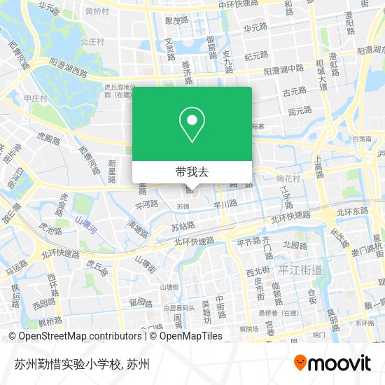 苏州勤惜实验小学校地图
