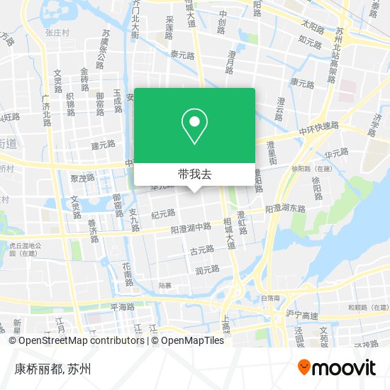康桥丽都地图