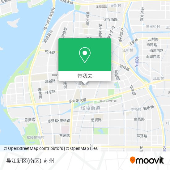 吴江新区(南区)地图