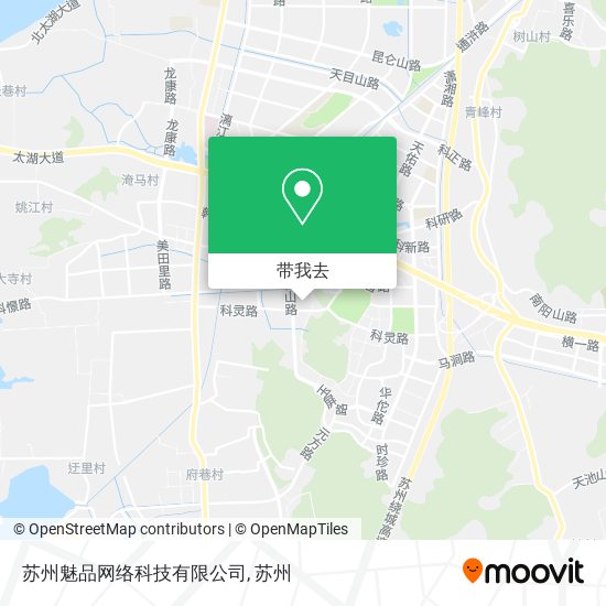 苏州魅品网络科技有限公司地图