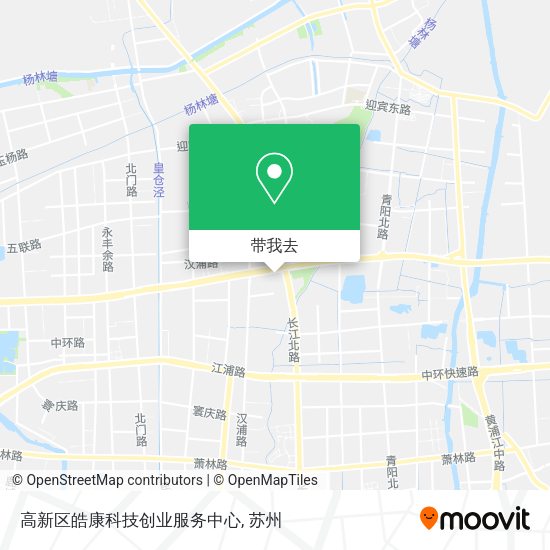 高新区皓康科技创业服务中心地图