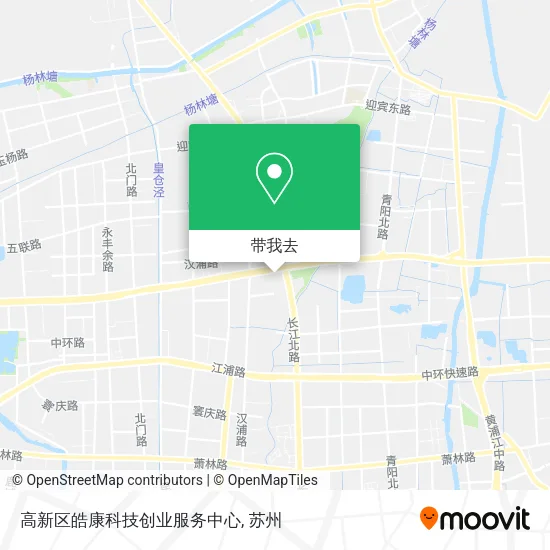 高新区皓康科技创业服务中心地图
