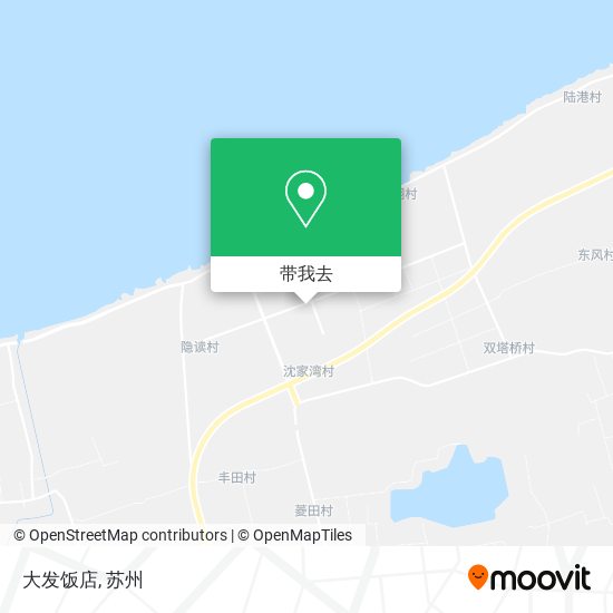 大发饭店地图