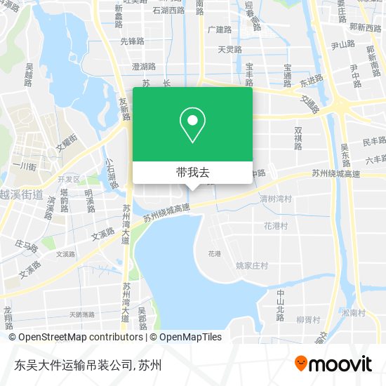 东吴大件运输吊装公司地图