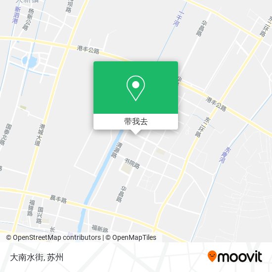 大南水街地图