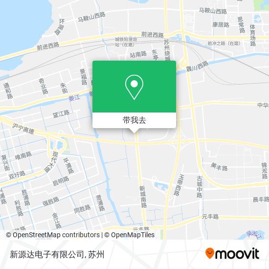 新源达电子有限公司地图